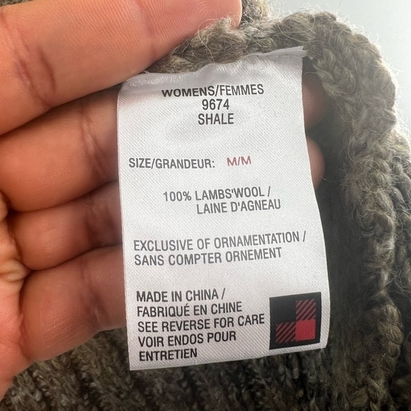 Woolrich 100% lambswool sweater cardigan size M - Picture 9 of 9
